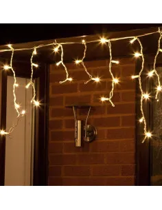 Instalatie exterior, tip turturi,120 led, 5.5 m