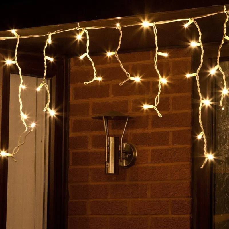Instalatie exterior, tip turturi,120 led, 5.5 m