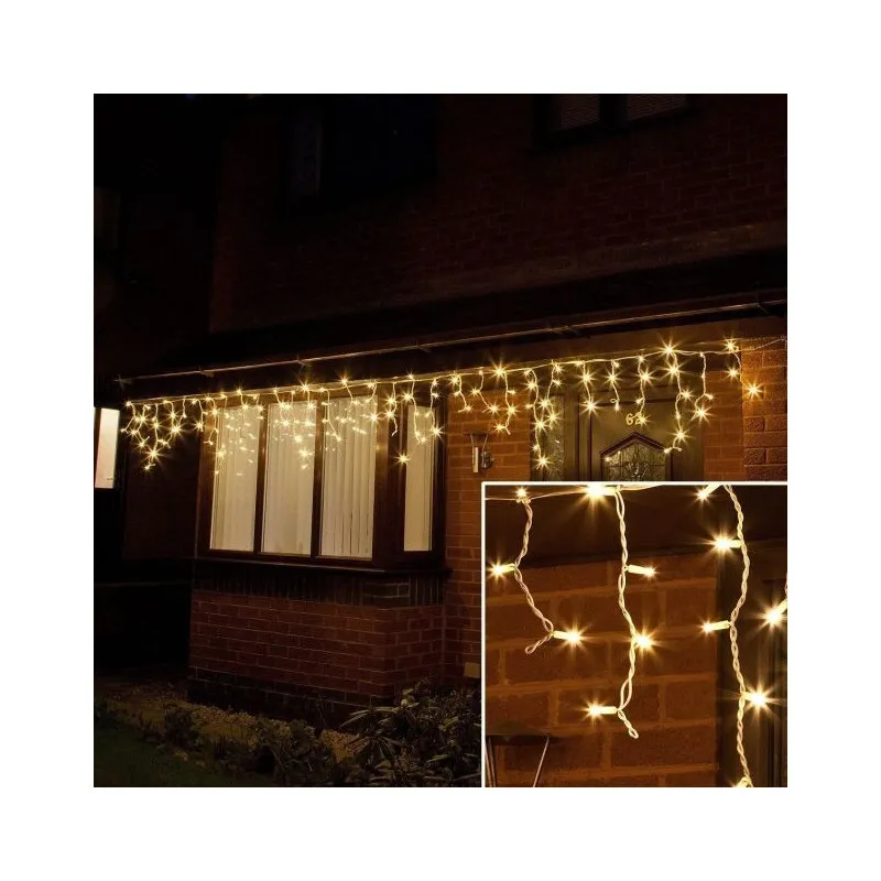 Instalatie exterior, tip turturi,120 led, 5.5 m