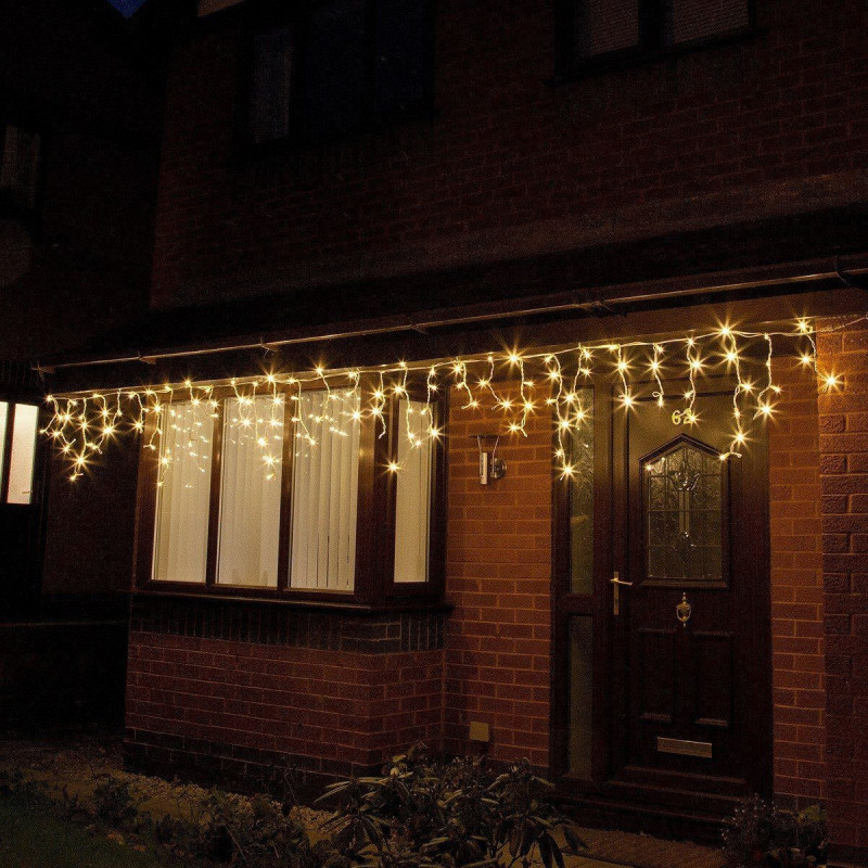 Instalatie exterior, tip turturi,120 led, 5.5 m