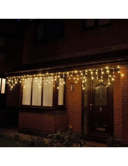 Instalatie exterior, tip turturi,120 led, 5.5 m