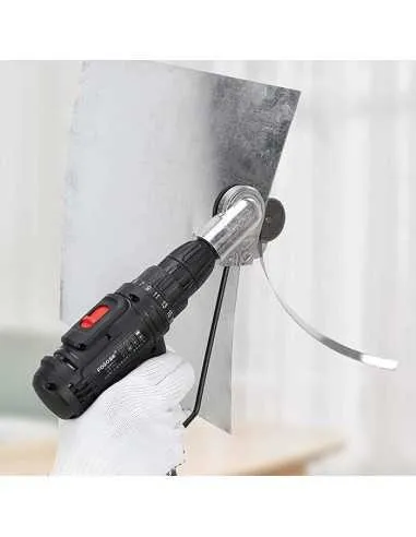Adaptor bormasina pentru taiat tabla si materiale feroase