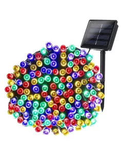 Set 2 x Instalatie LED pentru exterior cu incarcare solara, multicolor 2