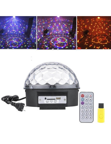 Proiector glob disco pentru interior red-mag.ro