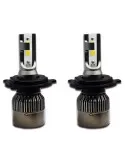 Set 2 becuri LED auto R6 H4 80W - 4000Lm 6000k