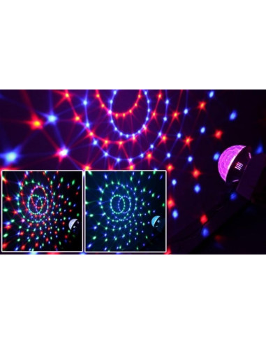 Proiector glob disco pentru interior red-mag.ro