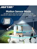 Proiector LED 400W cu panou solar, exterior IP 66, telecomanda, Jortan 2021