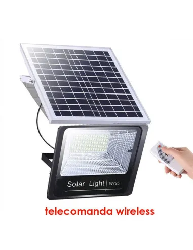 Proiector Solar 50W | Panou 35x23cm | 6000mAh | Aluminiu