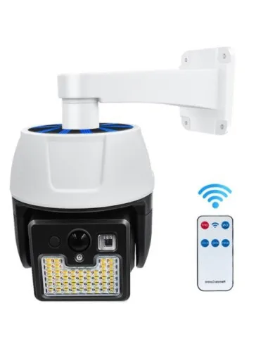 Camera solara falsa, 44 LED SMD, cu senzor de miscare si telecomanda