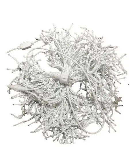 Instalație LED Exterior Premium 23.5m – 500 LED Franjuri/Turturi cu Flash