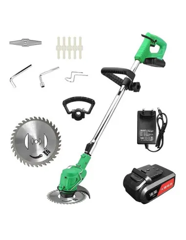 Motocoasa electrica DASGUT, 2 acumulatori, 48Vf, 18.000 RPM