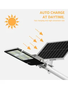 Lampa Solara Stradala LED Jortan 400W Panou Fotovoltaic 2