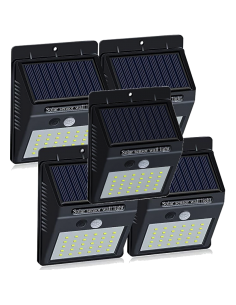 Set 5 Lampi Solare cu 30 LED