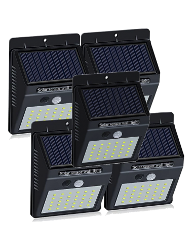 Set 5 Lampi Solare cu 30 LED