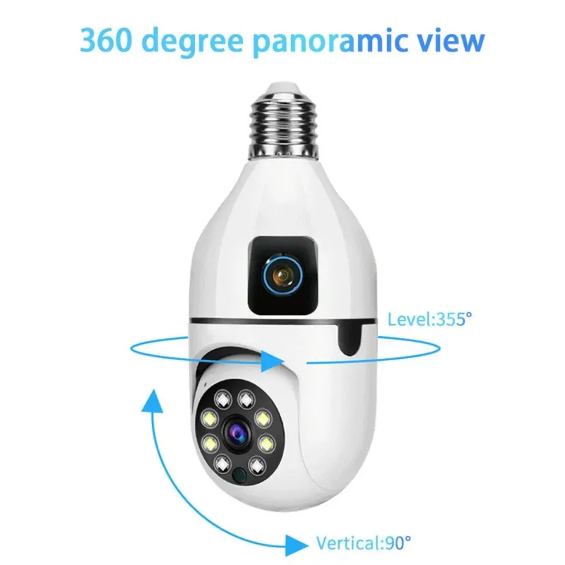 Camera dubla de supraveghere in bec, Wi-Fi Jortan, JTZ-9696, night vision + Card memorie 32gb