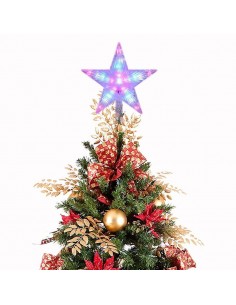 Stea cu led pentru brad Craciun 2