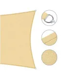 Cumpara Copertină de Umbrire 3x3 m, Crem, 180