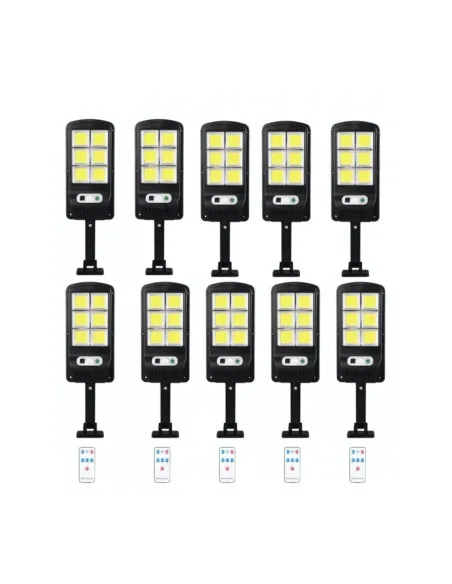 Cumpara Set 10 x Lampa solara 8 celule, cu