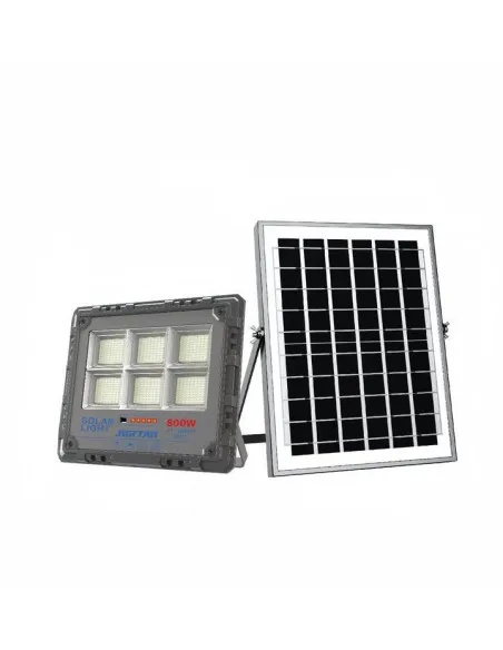 Proiector Solar LED Jortan 800W/ 1000W, Senzor de Mișcare, Telecomandă, IP66, 9000 lm