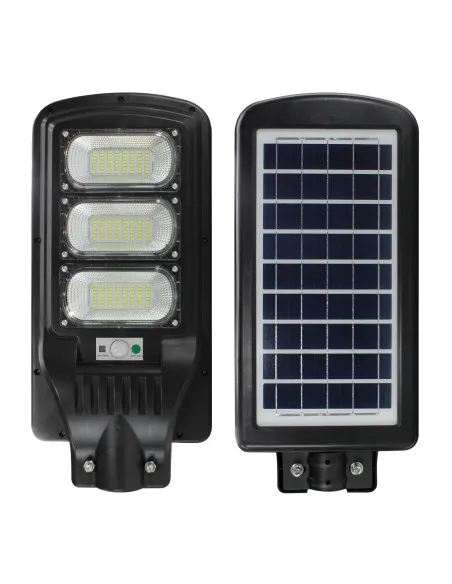 Lampa solara clasica JORTAN 50W/100W/150W/200W/ 250W/300W cu telecomanda si senzor de lumina
