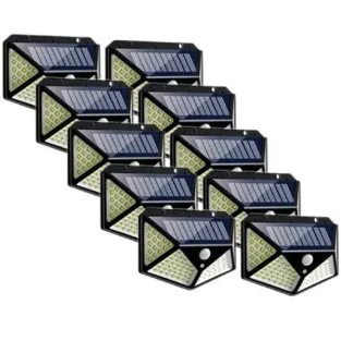 Set 20 Lămpi Solare Jortan 100 LED, Senzor Mișcare, IP65