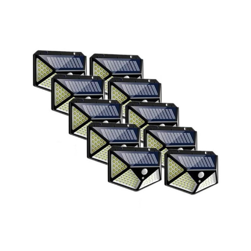 Set 20 Lămpi Solare Jortan 100 LED, Senzor Mișcare, IP65