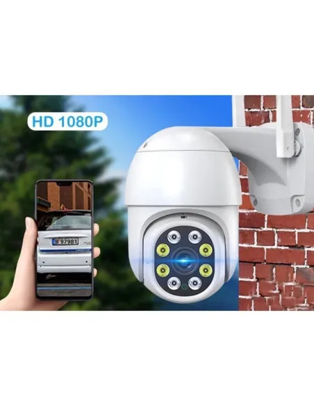 Set 2 x camera de supraveghere IP 360 wifi, Jortan 8270+ card 16 GB