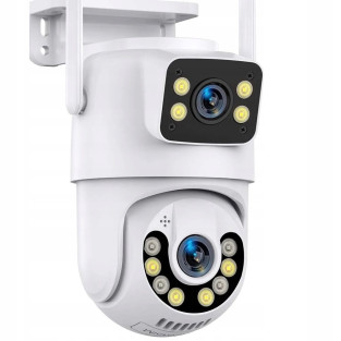 Camera video dubla 360 WiFi , Jortan 6MP, JTZ-9697 + CARD 32 GB 2