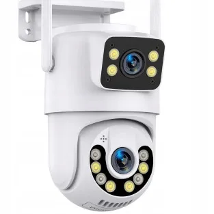 Camera video dubla 360 WiFi , Jortan 6MP, JTZ-9697 + CARD 32 GB 2