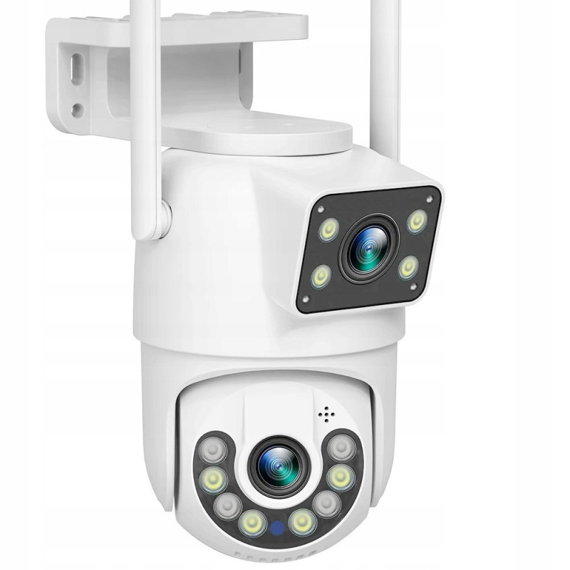 Camera video dubla 360 WiFi , Jortan 6MP, JTZ-9697 + CARD 32 GB