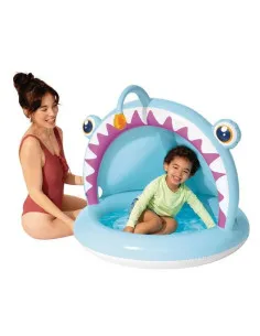 Piscina copii model pestisor 127x102x86cm bleu 2