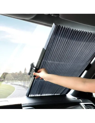 Copertina parasolar auto retractabil cu fixare