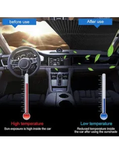 Copertina parasolar auto retractabil cu fixare 2