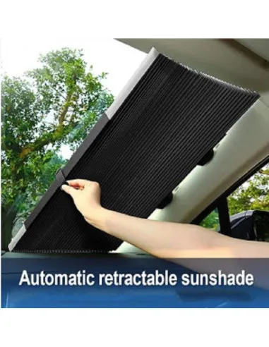 Copertina parasolar auto retractabil cu fixare