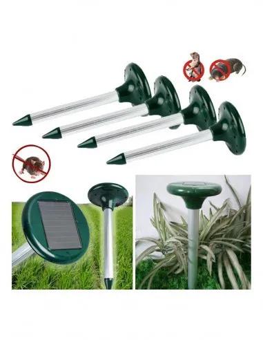 Set 3 x Dispozitiv solar pentru alungat cartite