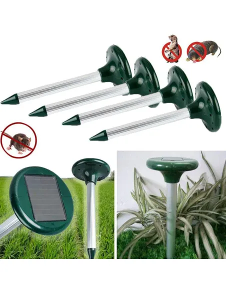 Set 3 x Dispozitiv solar pentru alungat cartite