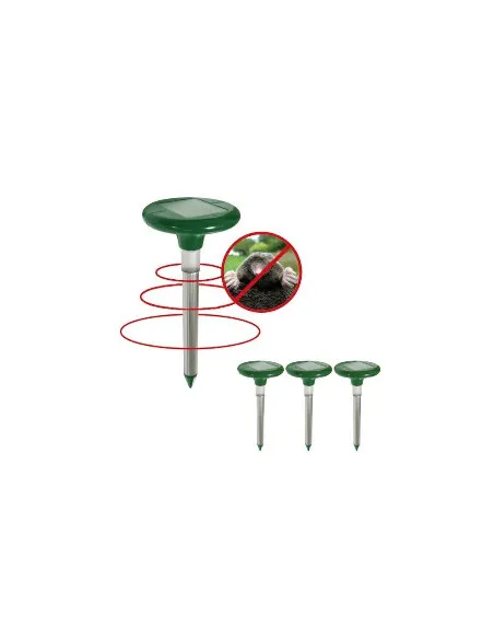 Set 3 x Dispozitiv solar pentru alungat cartite