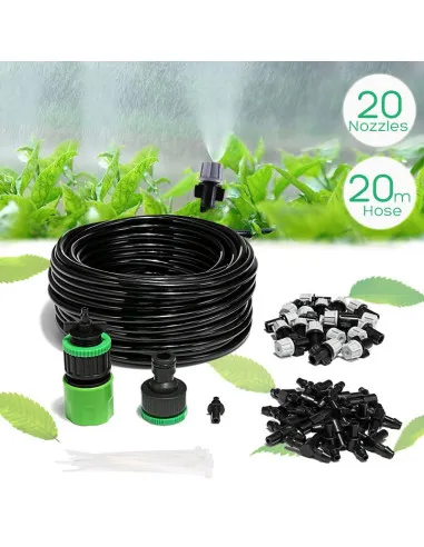 Kit racire terasa, cu vapori de apa, furtun de 20