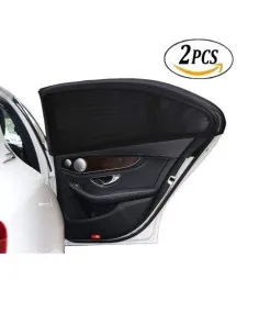 Set 2 x Parasolar negru pentru geamurile auto laterale 2
