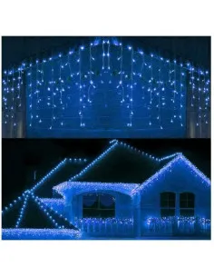 Instalatie 8 metri, ALBASTRU, 200 LED-uri tip