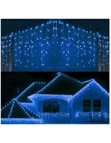 Instalatie 8 metri, ALBASTRU, 200 LED-uri tip