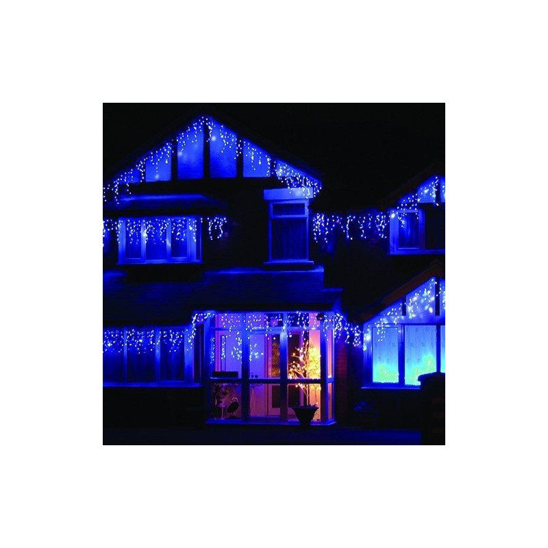 Instalatie 8 metri, ALBASTRU, 200 LED-uri tip