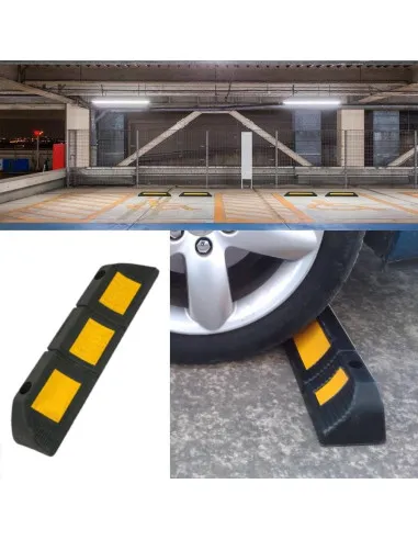 Opritor roti auto reflectorizant, pentru locul de