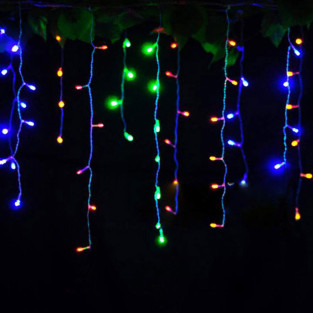 Instalatie 8 metri, MULTICOLOR, 200 LED-uri tip 2