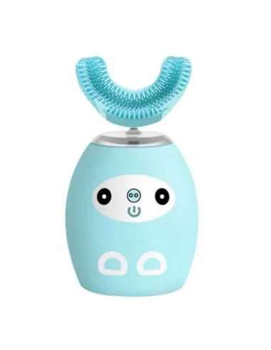 Periuta de dinti electrica pentru copii, forma de U, cu incarcare USB, 4 trepte