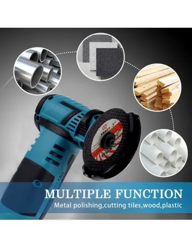 Mini Polizor Unghiular Electric cu 2 Acumulator,Flex Portabil, 12V, Disc 76MM