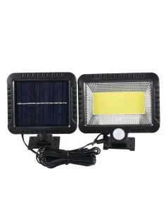Lampa solara stradala 90W, 120 LED, senzor de