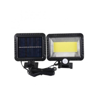 Lampa solara stradala 90W, 120 LED, senzor de 2
