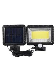 Lampa solara stradala 90W, 120 LED, senzor de 2
