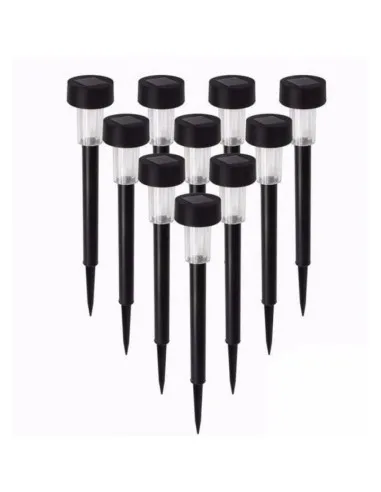 Cumpara 10 buc Lampi solare gradina, LED